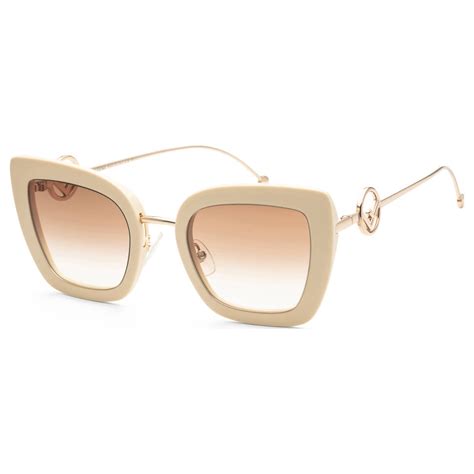 Fendi Ff 0408/s Cream Sunglasses 